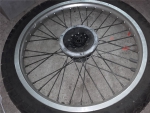 Yamaha XTZ660 3YF Vorderrad front wheel guter Zustand Reifen abgefahren