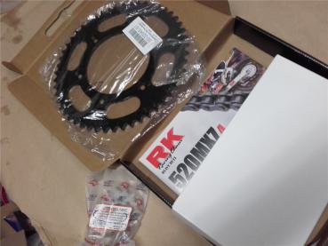 Honda CR125R 2007 Kettensatz chainkit Kettenkit verstärkt MXZ4-Kette 14/51/116 offen mit Clipschloss