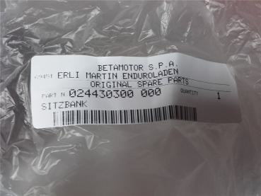 Beta RR50 2012-2020 tiefergelegte Sitz Sitzbank Sitzkissen seat schwarz Std Sport Enduro Motard