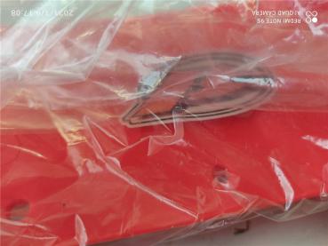 Beta Rev50 2007-2008 EVO80 Junior 2009-2014 Verkleidung Kotflügel vorne front fender rot mit Aufkleber