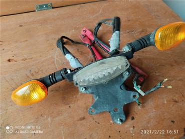 Sachs X-Road125 Kennzeichenhalter Rücklicht blinker ab 2006 mit MoriniMotor gebraucht