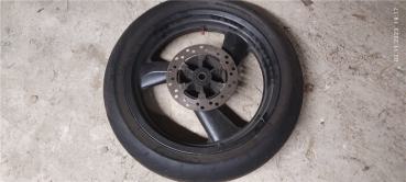 Sachs x-road125 x-road 125 678 ab 06 Rad hinten Hinterrad rear wheel Felge silber oder schwarz