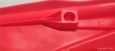 Beta RR Verkleidung Kotflügel hinten rear fender weiss 2008-2009