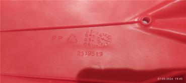 Beta RR Verkleidung Kotflügel hinten rear fender weiss 2008-2009