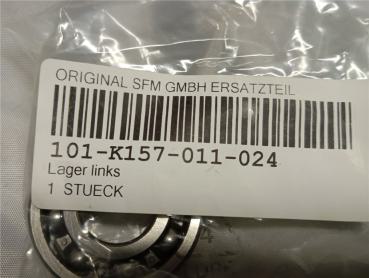 Lager Getriebe 6204 Sachs SFM ZZ125 ZX125 Roadster125 ab 2009 qingqi Motobi misano125 Kreidler Mash K157FMI QM125-2D