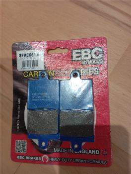 Daelim VL250 VJF250R S300 S3 SN SY YL 125 Otello EBC SFAC661/4 Bremsbeläge brake pads hinten rear