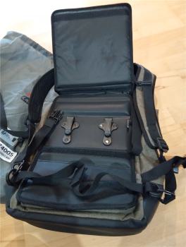 Fantic Caballero 125 250 500 Gepäcktasche gross grün 17L Seitentasche Rucksack