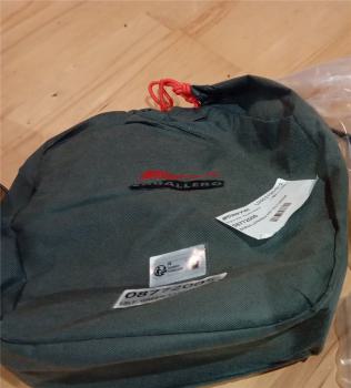 Fantic Caballero 125 250 500 Gepäcktasche klein grün 13L Seitentasche Rucksack