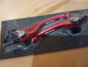 Beta 2015-2026 Brembo/Nissin alle RR ab 200ccm RX Klapphebel Satz rot Bremshebel Kupplungshebel