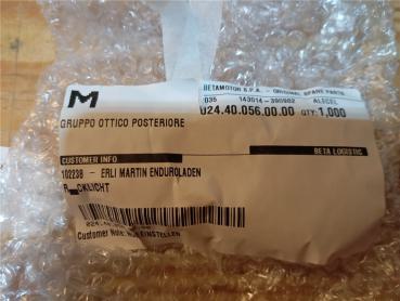 Beta RR50 2019-2020 Alp200 2021-2024 X-trainer 2022 Mini LED Rücklicht rear light NEU 