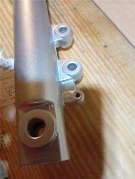 Sachs Madass50 Madass 50 Madass125 125 ab 2007 Gabelholm komplett links Bremsseite