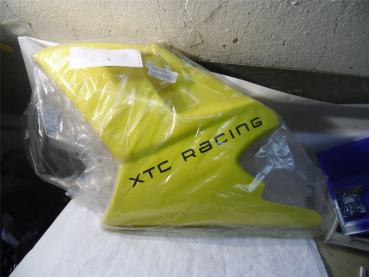 Sachs XTC125 XTC 125 4Takt Verkleidung rechts unten gelb Seitenverkleidung    NEU