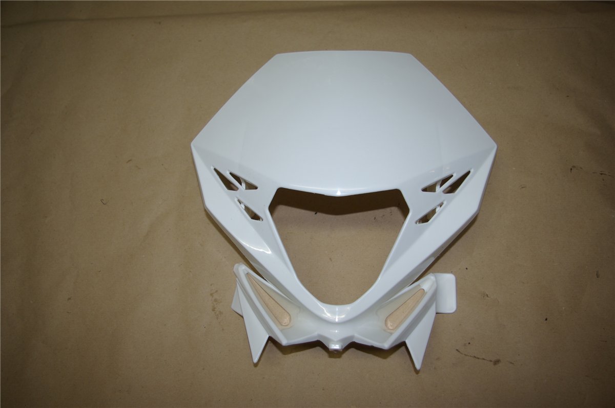 Beta RR50 RR125 Frontmaske Maske Lampenmaske rot oem Scheinwerferverkleidung