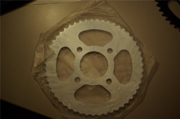 Sachs ZZ125 ZX125 4Takt ab 2009 Kettenblatt Kettenrad 51Zähne sprocket rear