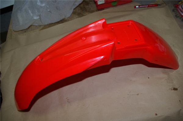 Beta RR Verkleidung Kotflügel vorne vorn front fender rot 2006-2007 2515201