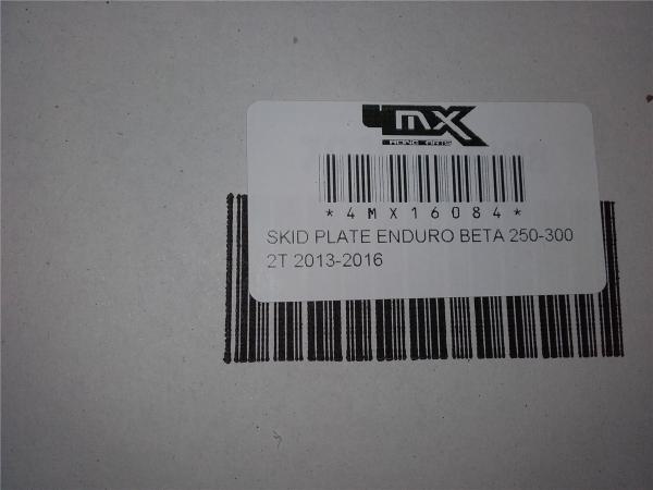 Beta RR250 RR300 2T alu Motorschutz gross Enduro motor protection 4MX