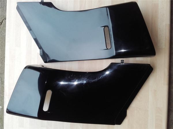 Yamaha XT600 3TB 3UW Tankverkleidung Lufthutze rechts links schwarz Seitenverkleidung air scoop