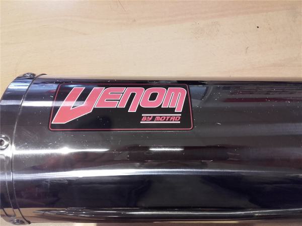 Suzuki DR650SE 96-2001 Auspuff Motad Venom EG-ABE Slip on VLS6DRS