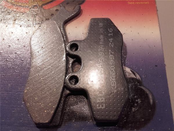 Beta RE125 RE 125 RR125 RR RR50 50 Bremsbeläge brake pads vorne front siehe 2. Bild