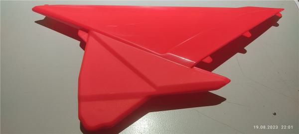 Beta RR125LC SPM125LC Enduro Motard Verkleidung Seitenverkleidung links rot NEU side cover left NEW