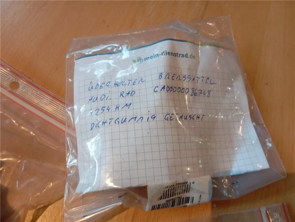 Braking first f.i.r.s.t Bremssattel Bremszange hinten Audi e-mtb Fantic XEF 1.9 Factory überholt