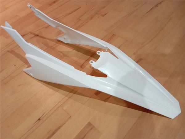 Beta RR125LC RR50 2021-25 Kotflügel hinten Heckverkleidung weiss neu Verkleidung