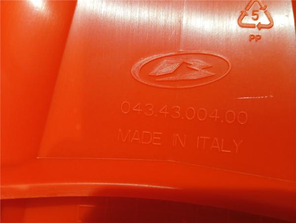 Beta RR125LC RR50 2021-25 Kotflügel hinten Heckverkleidung rot neu Verkleidung mitte