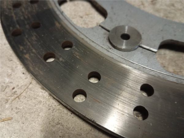 Sachs Roadster800 B805 Bremsscheibe vorne Zubehör brake disc front gebraucht fast noch neuwertig