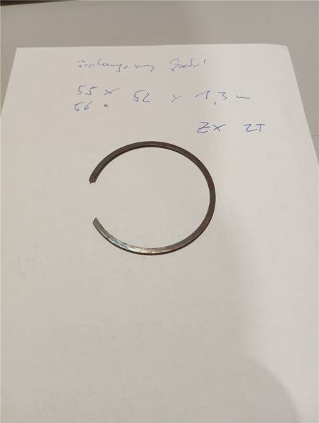 Sachs ZX125 ZZ125 2Takt  Sicherungsring Satz Gabel 55,7X51X1,3 universell