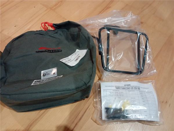 Fantic Caballero 125 250 500 Gepäcktasche klein grün 13L Seitentasche Rucksack