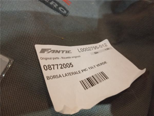 Fantic Caballero 125 250 500 Gepäcktasche klein grün 13L Seitentasche Rucksack