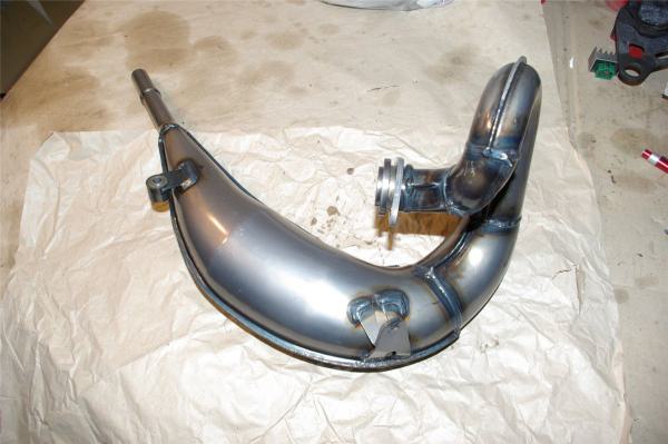 Yamaha TDR125 5AN 4FU Krümmer Schalldämpfer Auspuff exhaust Giannelli ABE