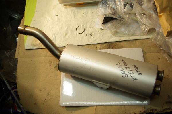 Sachs X-road125 bis 2005 XTC125 4Takt Auspuff Endschalldämpfer Auspuff Typ 677 exhaust NEU