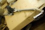 Sachs Roadster125 Auspuff komplett vorne NEU new exhaust muffler 