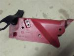 Sachs ZX125 ZZ125 -2004 Lampenmaskenhalter rot Halter links Frontmaske Scheinwerfermaske Verkleidung vorne