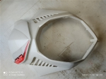 Beta Verkleidung Alp4.0 Alp200 Lampenmaske weiss mit Aufkleber Scheinwerferverkleidung Frontmaske 