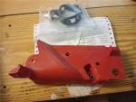 Sachs ZX125 ZZ125 -2004 Lampenmaskenhalter rot Halter rechts Frontmaske Scheinwerfermaske Verkleidung vorne